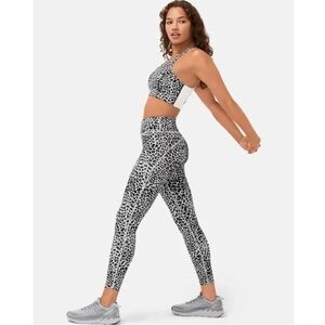 Outdoor Voices Snow Leopard Print Flex 7/8 Leggings High Rise Size S